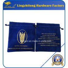 Custom Printing Logo Jewelry Packing Velvet Bag